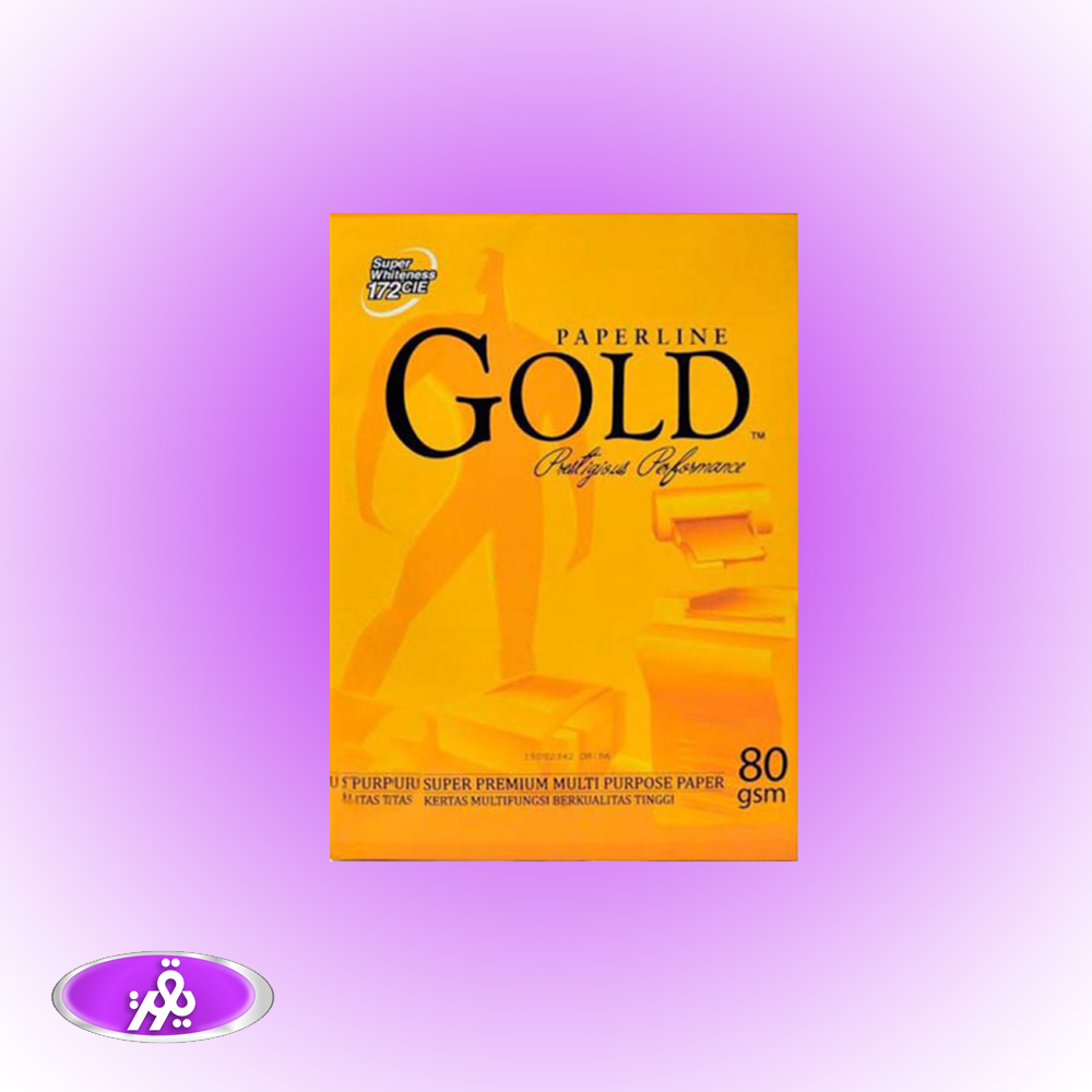 کاغذ A5 سل پرینت گلد GOLD